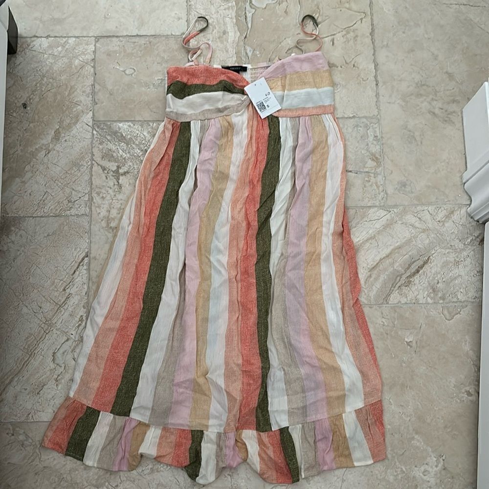 Forever 21 summer striped dress, size small, new with tags
